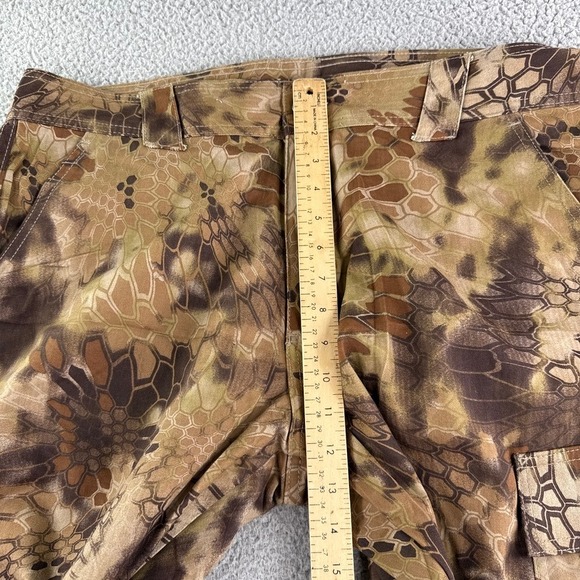 Kryptek Pants Mens XL Brown Tactical Cargo Battlefield to Highlander Camo Hunt - Picture 6 of 13
